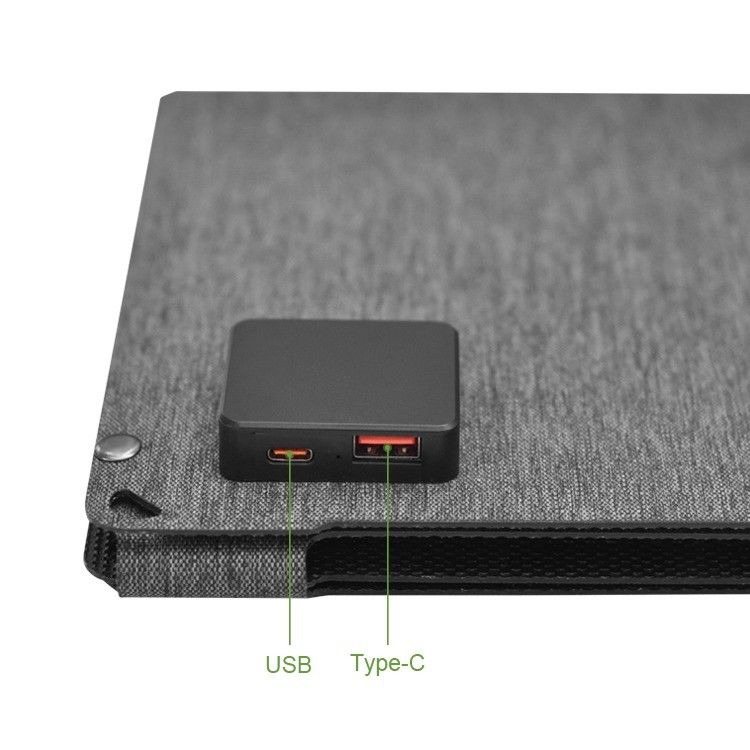30W 12V panneau solaire pliable Votre outil essentiel pour la recharge de téléphone portable
