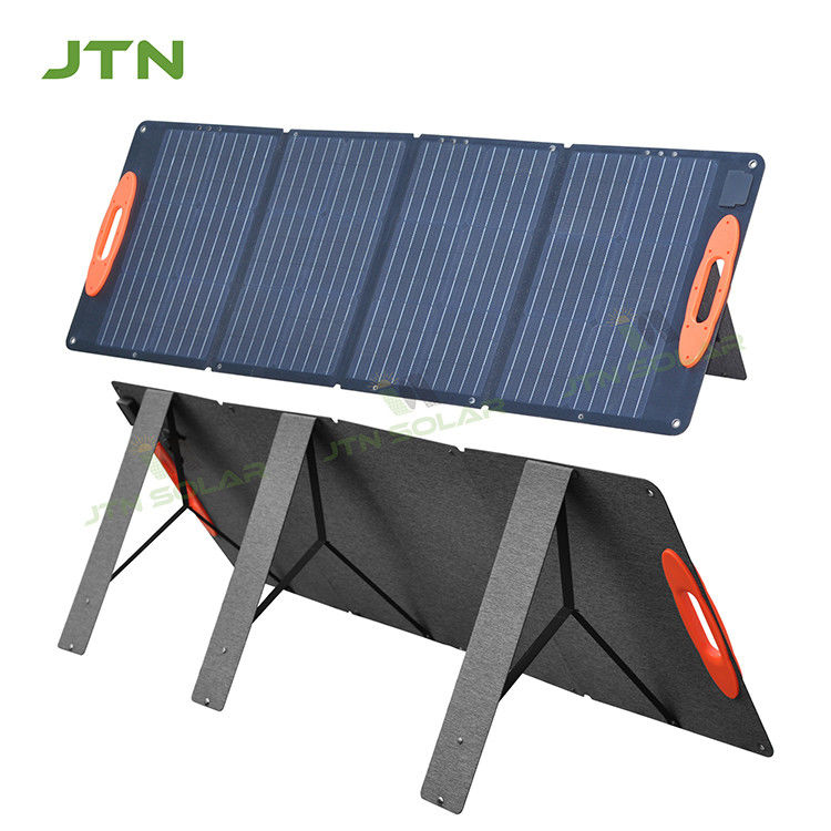 Panneau solaire pliable portable mono de 120 watts avec port MC4 21,5%-23% Noir / personnalisé