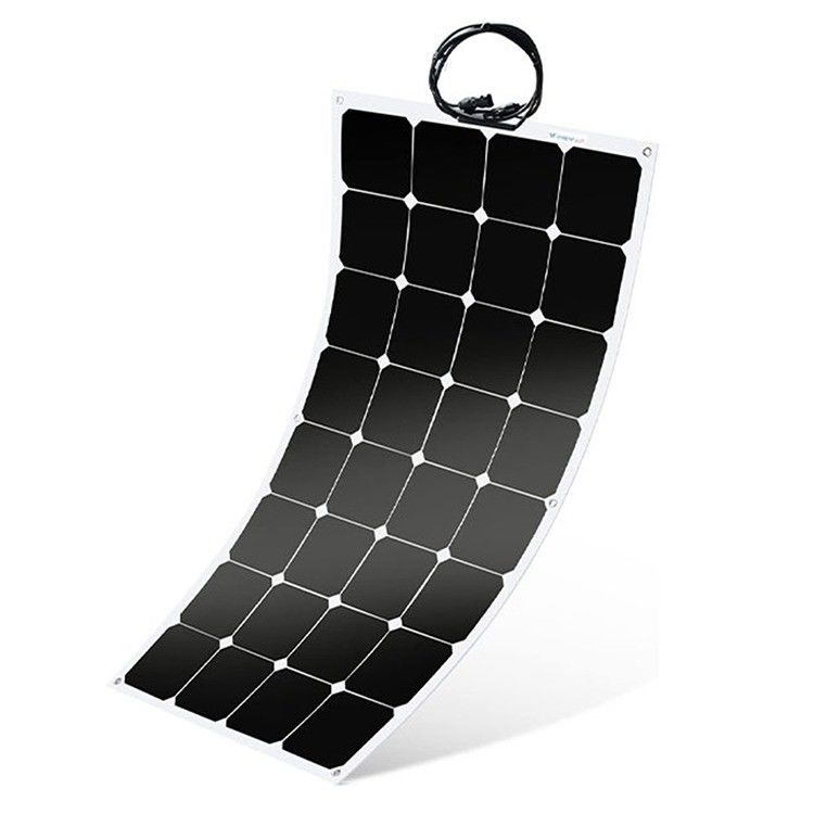 Kit flexible de panneaux solaires PV 12v 24v 200w 100w ETFE pour véhicule de camping en plein air
