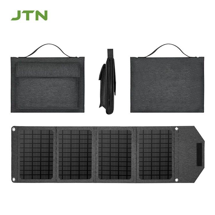 MPPT Technology Chargeur solaire portable 24w Panneau solaire pliable pour le chargement du téléphone