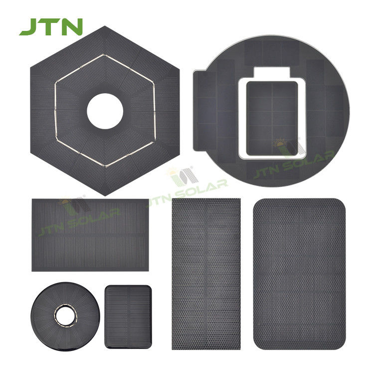 Résistant à l'eau Petit panneau photovoltaïque Mini cellule solaire 0,5w 7w 8w 6v 12v Certifié FCC