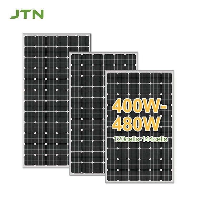 Marché européen Panneaux photovoltaïques entièrement noirs de 425 W avec un rendement de 23 à 24,2%