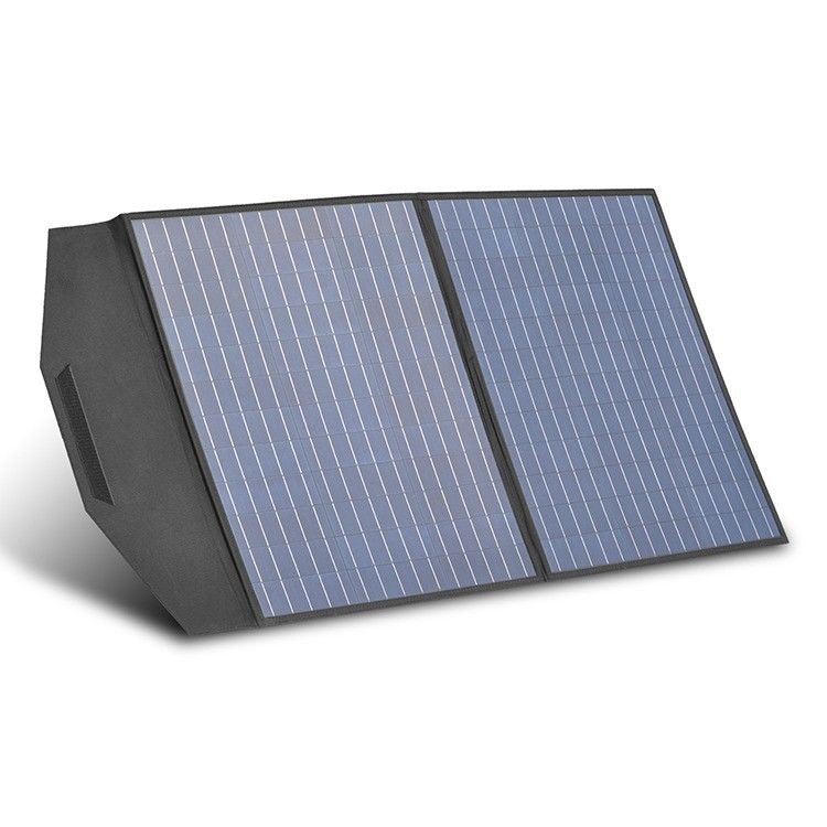 156.75mmx156.75mm Taille de cellule PET Panneau solaire pliable monocristallin 100w pour téléphone portable