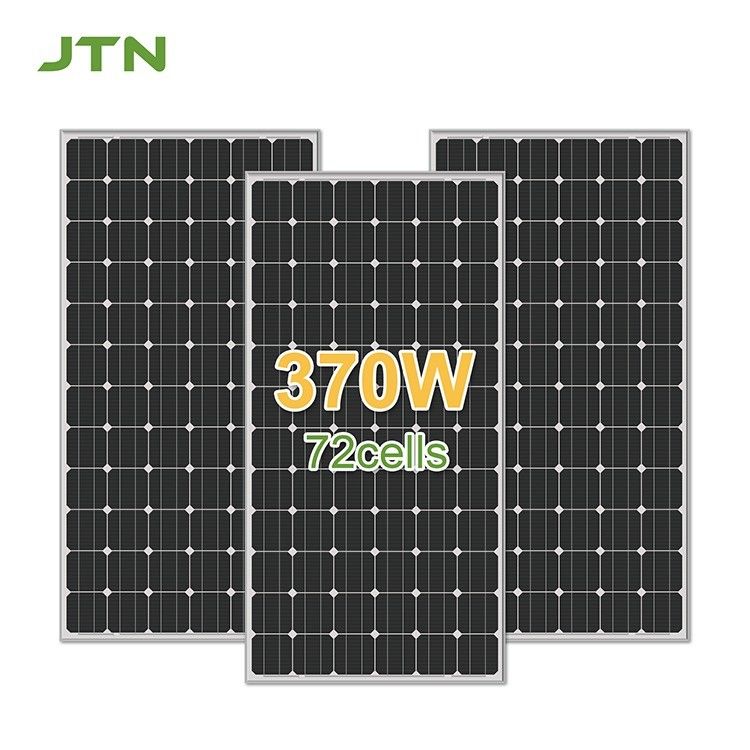 Technologie PERC Panneau solaire monocristallin à la maison de 370w 375w 48v 156.75mmx156.75mm