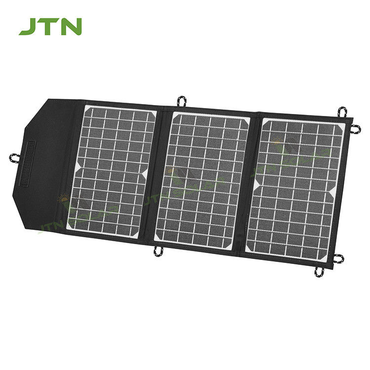 Panneau solaire portable léger Porte USB mono-cellule 20W pour les maisons mobiles