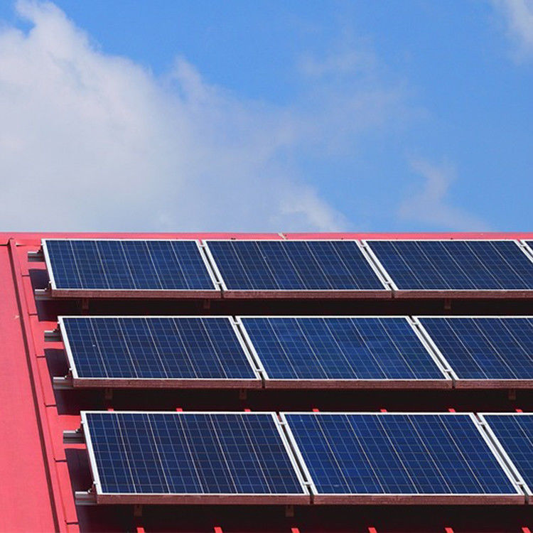 Panneau solaire monocristallin de 170w pour véhicule de location à économie d'énergie et certifié CE/FCC/ROHS/PSE