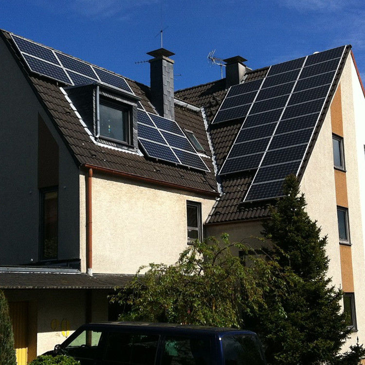 Panneau photovoltaïque mono noir 100W 170W avec matériau de surface PET/ETFE/GLASS
