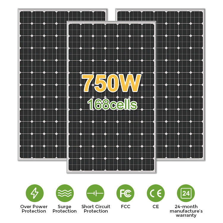 MC4 Sortie Oem Panneaux solaires 100W 250W 350W 450W 500W 700W 800W 1000W 2000W pour le commerce