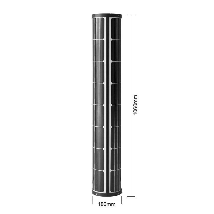 Produit d'énergie solaire le plus récent Tubes en verre solaire à 100w pour lampe de rue